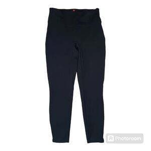 Spanx Leggings Women's Medium Black Ankle Stretchy Pull-on Shapewear